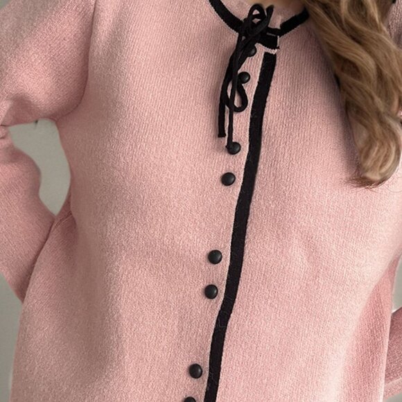 Button Down Long Sleeve Cardigan - Picture 2 of 5